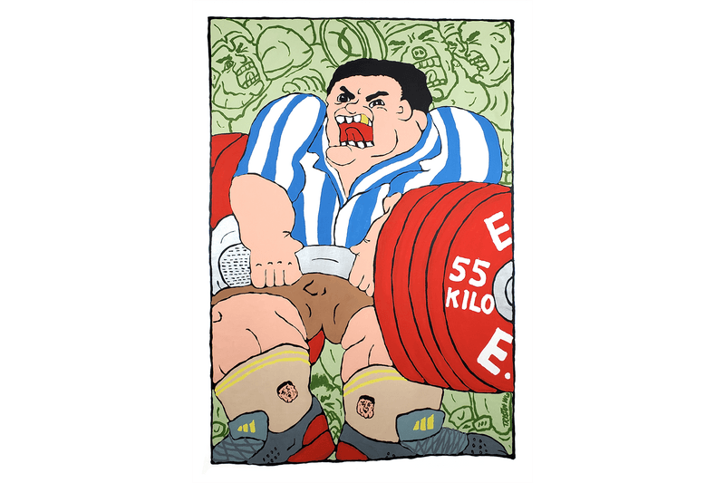 Whimsy Works Gallery 特邀新銳藝術家 Tristan Wu 呈現最新個展《Muscle Up》