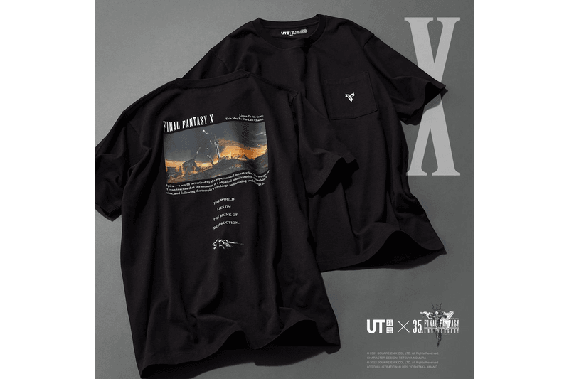 UNIQLO UT x《Final Fantasy》35 週年聯乘系列正式登場