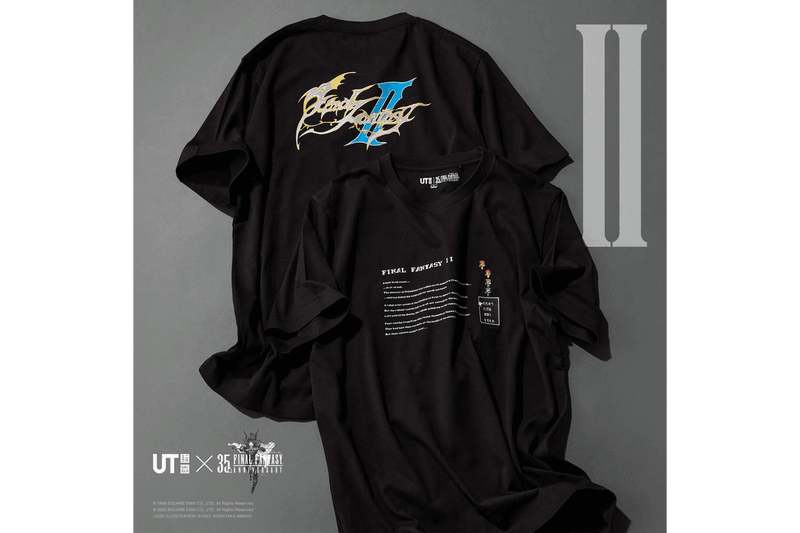 UNIQLO UT x《Final Fantasy》35 週年聯乘系列正式登場