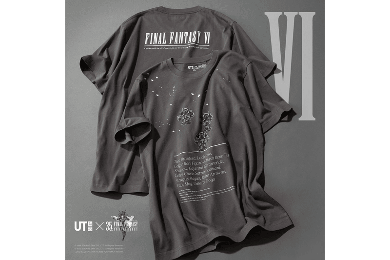 UNIQLO UT x《Final Fantasy》35 週年聯乘系列正式登場