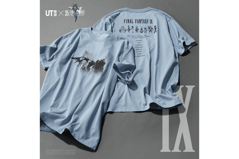 UNIQLO UT x《Final Fantasy》35 週年聯乘系列正式登場