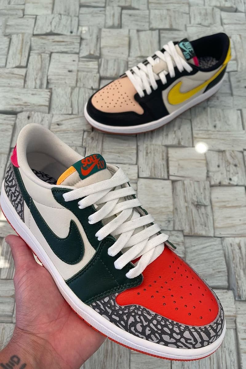 Air Jordan 1 Low OG 最新配色「What The SoleFly」Sample 鞋款率先曝光