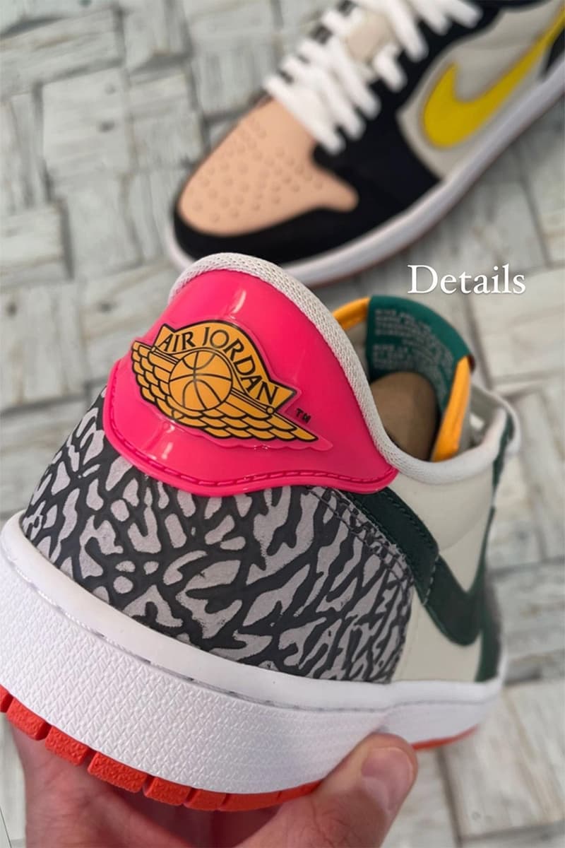 Air Jordan 1 Low OG 最新配色「What The SoleFly」Sample 鞋款率先曝光