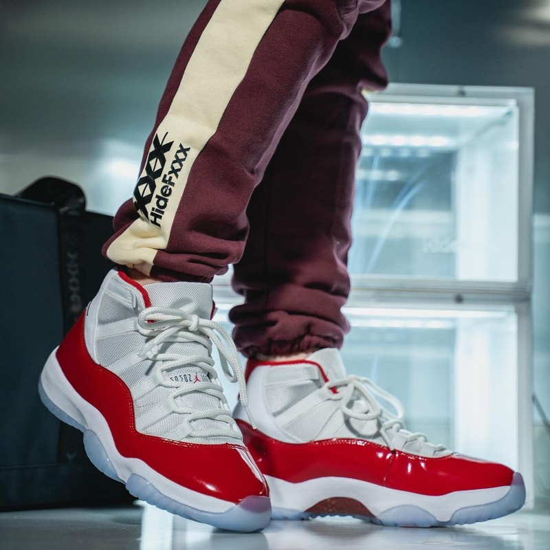 Air Jordan 11 最新配色「Cherry」實鞋率先亮相
