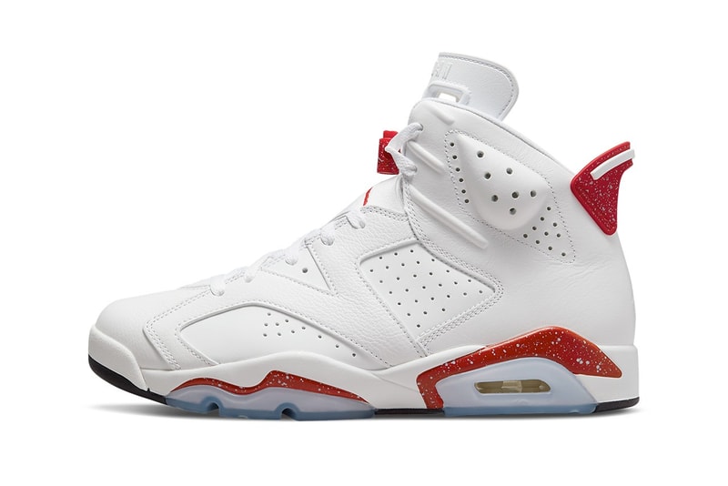 Air Jordan 6 最新配色「Red Oreo」官方圖輯率先公開