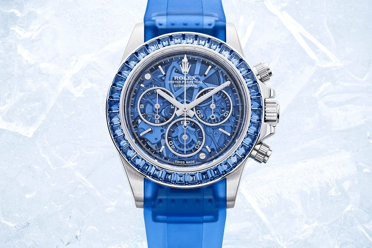 Artisans de Geneve 打造冰川藍寶石 Rolex Daytona 鏤空定製錶款