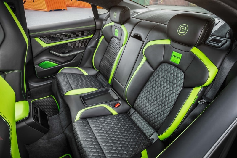  Brabus 打造 Porsche Taycan Turbo S 全新碳纖維定製改裝車型