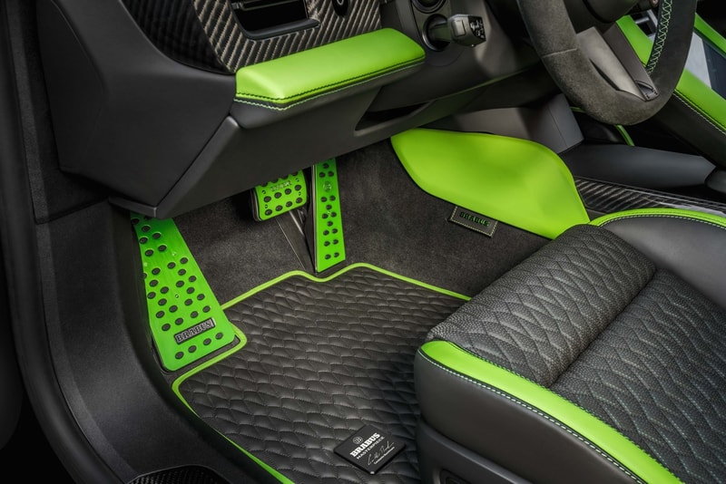  Brabus 打造 Porsche Taycan Turbo S 全新碳纖維定製改裝車型