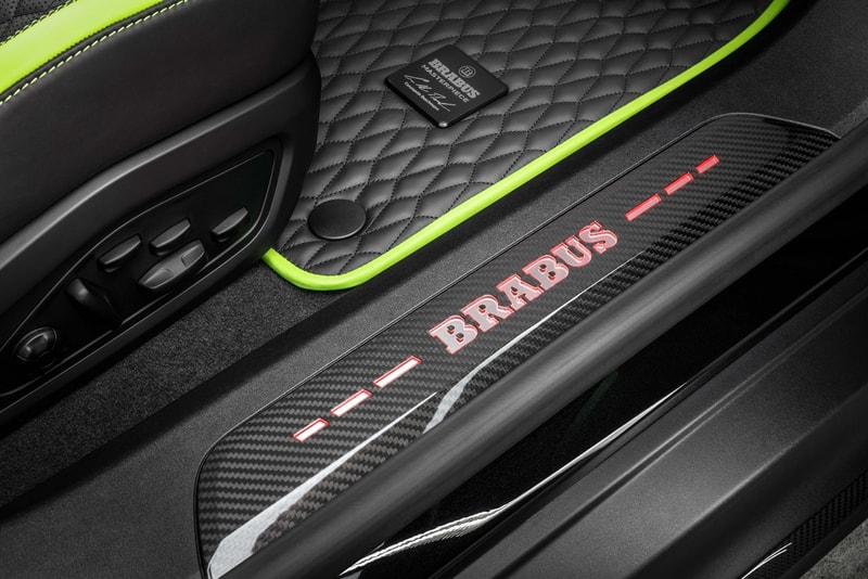  Brabus 打造 Porsche Taycan Turbo S 全新碳纖維定製改裝車型