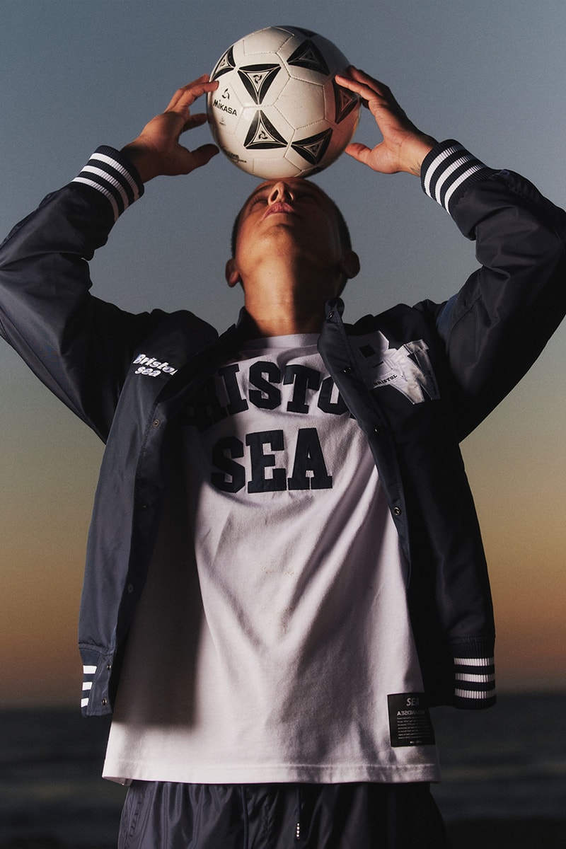 F.C.Real Bristol x WIND AND SEA 最新聯乘系列正式登場