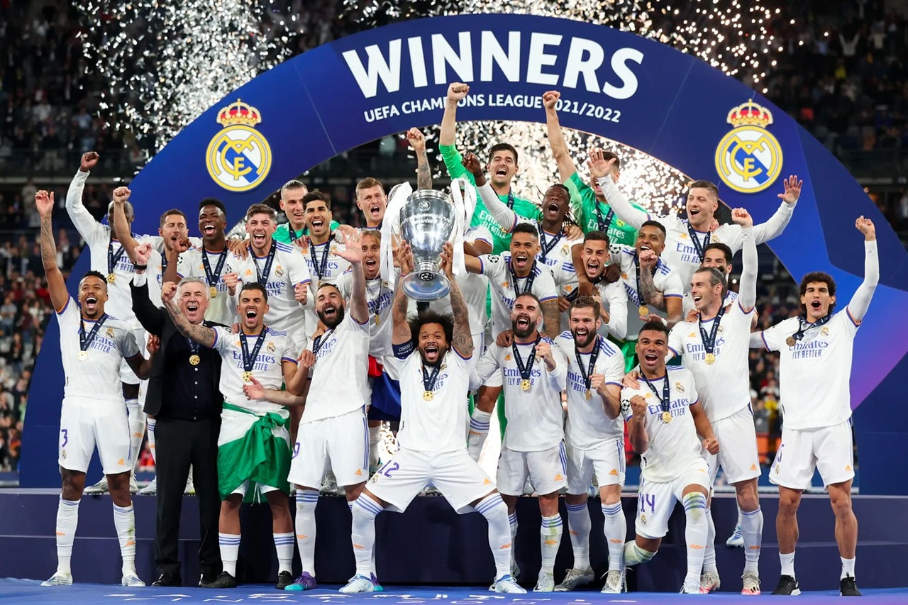 皇家馬德里奪得隊史第 14 座歐冠冠軍