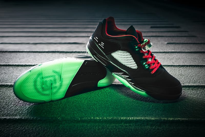 HYPEBEAST 獨家近覽 CLOT x Air Jordan 5 Low「Jade」聯名配色