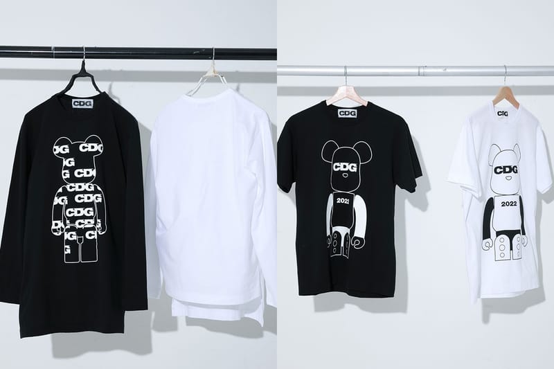 COMME des GARÇONS CDG x BE@RBRIC 即將發售限定款 T-Shirt 系列