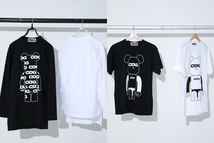 COMME des GARÇONS CDG x BE@RBRIC 即將發售限定款 T-Shirt 系列