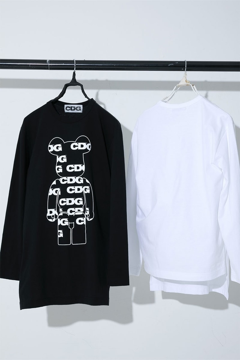 COMME des GARÇONS CDG x BE@RBRIC 即將發售限定款 T-Shirt 系列