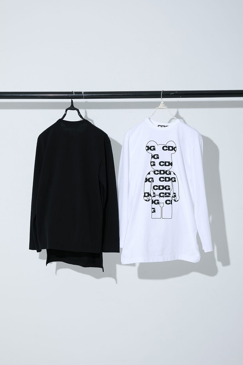 COMME des GARÇONS CDG x BE@RBRIC 即將發售限定款 T-Shirt 系列