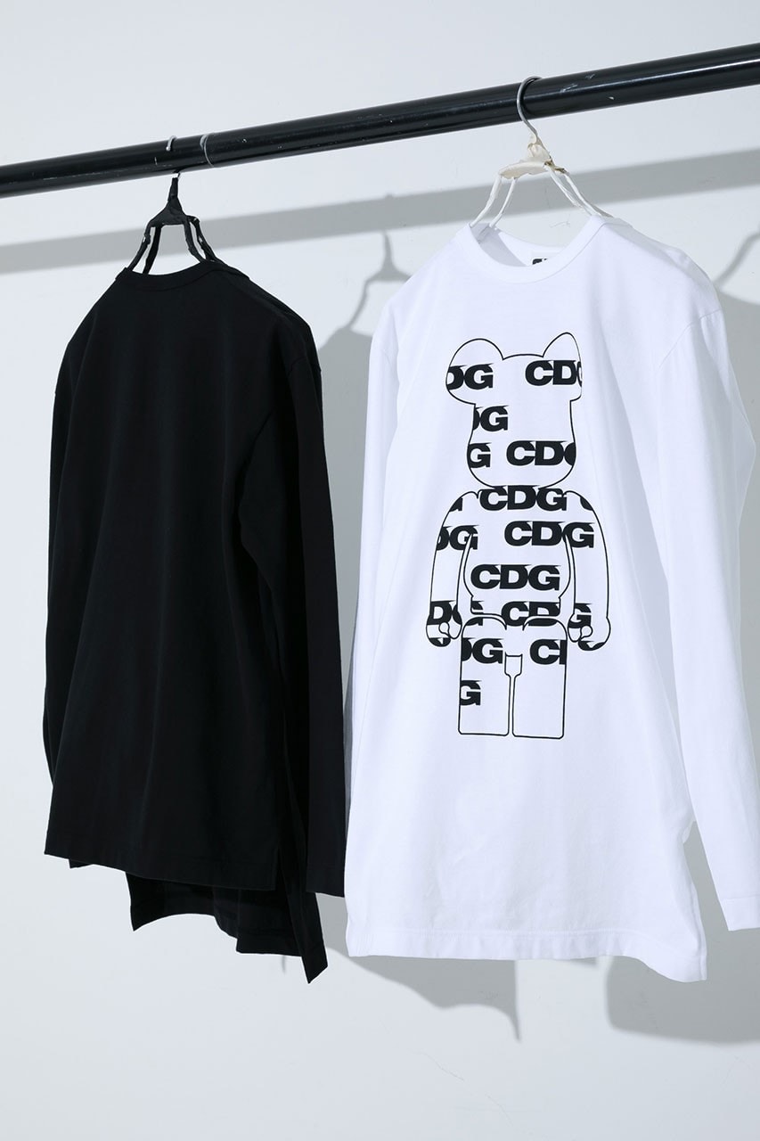 COMME des GARÇONS CDG x BE@RBRIC 即將發售限定款 T-Shirt 系列