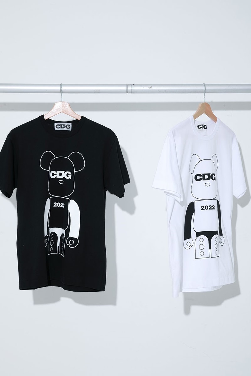 COMME des GARÇONS CDG x BE@RBRIC 即將發售限定款 T-Shirt 系列