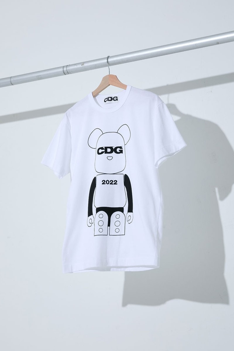 COMME des GARÇONS CDG x BE@RBRIC 即將發售限定款 T-Shirt 系列