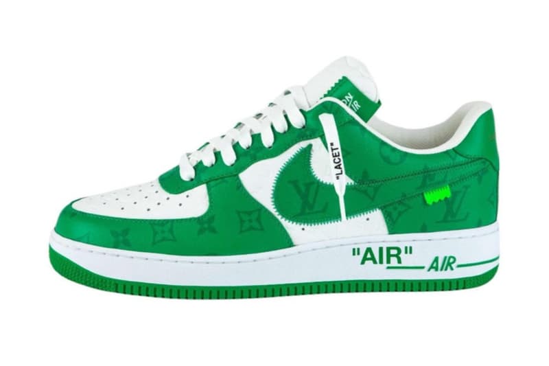 率先預覽 Louis Vuitton x Nike Air Force 1 全新配色