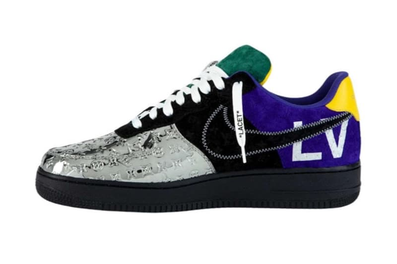 率先預覽 Louis Vuitton x Nike Air Force 1 全新配色