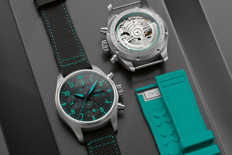 IWC 攜手 Mercedes-AMG F1 車隊打造全新聯乘別注錶款