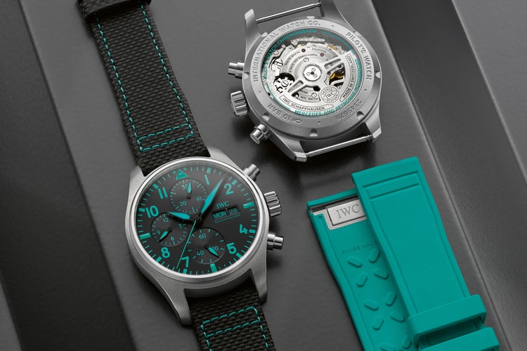 IWC 攜手 Mercedes-AMG F1 車隊打造全新聯乘別注錶款