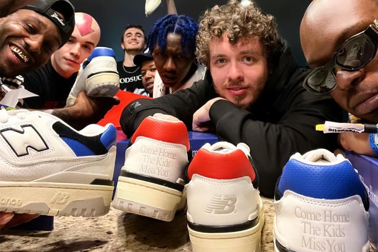 Jack Harlow x New Balance 550 最新聯乘鞋款率先曝光