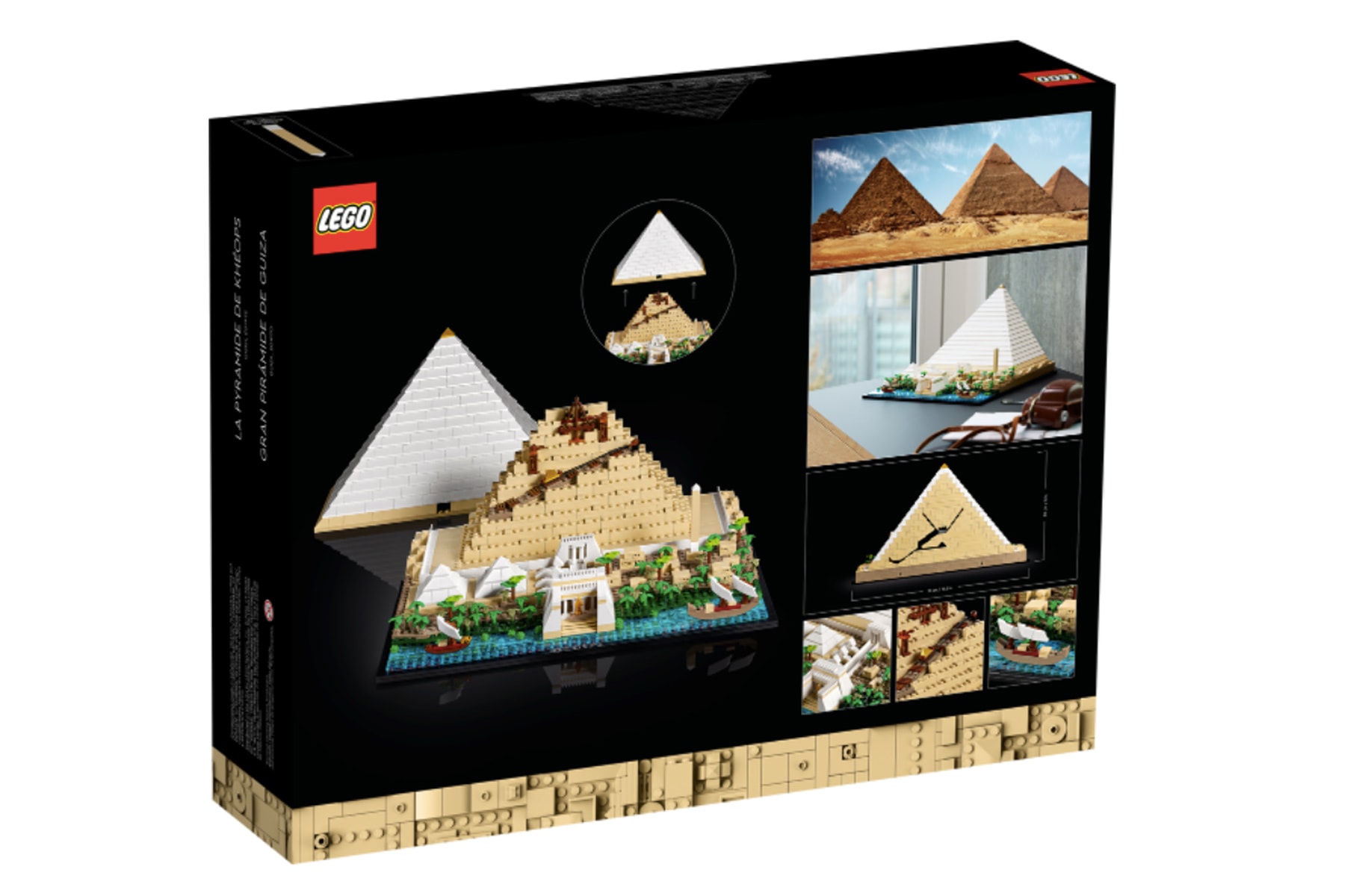 LEGO 推出全新埃及「胡夫金字塔」積木套裝