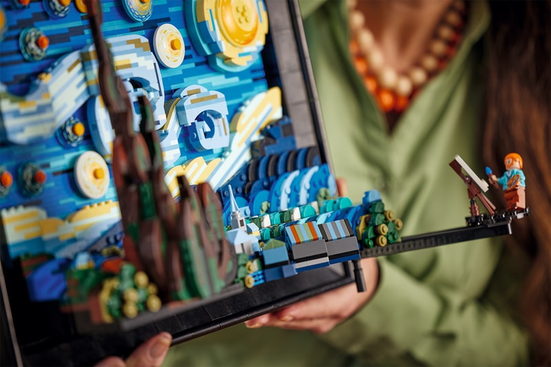 LEGO Ideas Vincent van Gogh《星夜 The Starry Night》積木套組正式登場