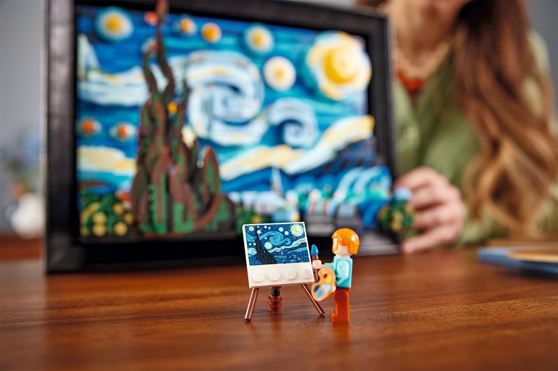 LEGO Ideas Vincent van Gogh《星夜 The Starry Night》積木套組正式登場