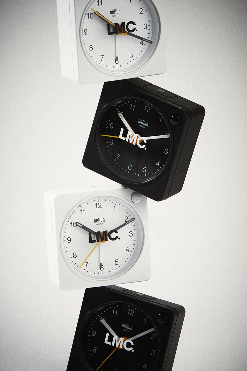 LMC x Braun 全新聯乘鬧鐘、時鐘正式登場