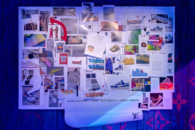 走進 Louis Vuitton x Nike Air Force 1 by Virgil Abloh 紐約別注展覽