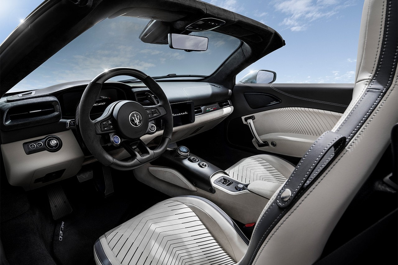 Maserati 正式發表全新敞篷車型 MC20 Cielo