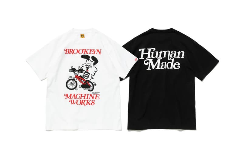 HUMAN MADE x Girls Don’t Cry x Brooklyn Machine Works 三方聯名系列發佈