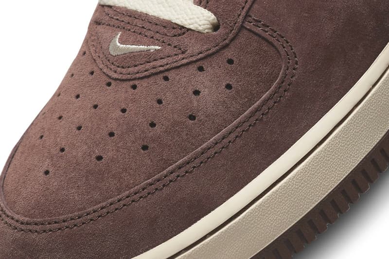 率先近賞 Nike Air Force 1 Mid 最新配色「Chocolate」官方圖輯