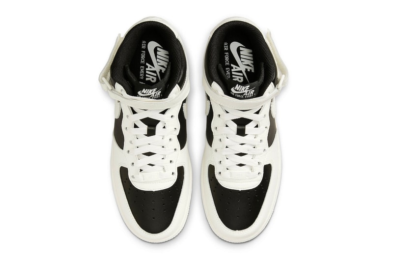 Nike Air Force 1 Mid 最新反轉熊貓配色「Reverse Panda」率先曝光