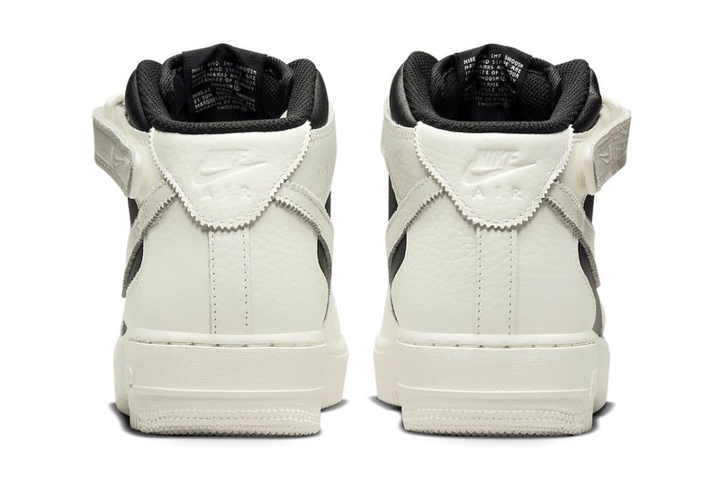 Nike Air Force 1 Mid 最新反轉熊貓配色「Reverse Panda」率先曝光