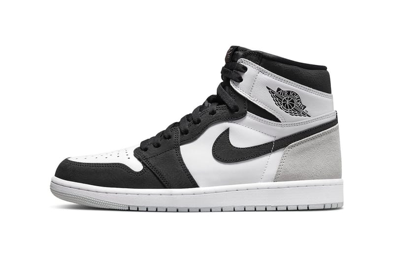 air jordan 1 high white and grey