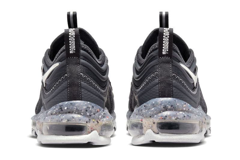 率先近賞 Nike 環保材質鞋款 Air Max 97 Terrascape 最新黑白配色