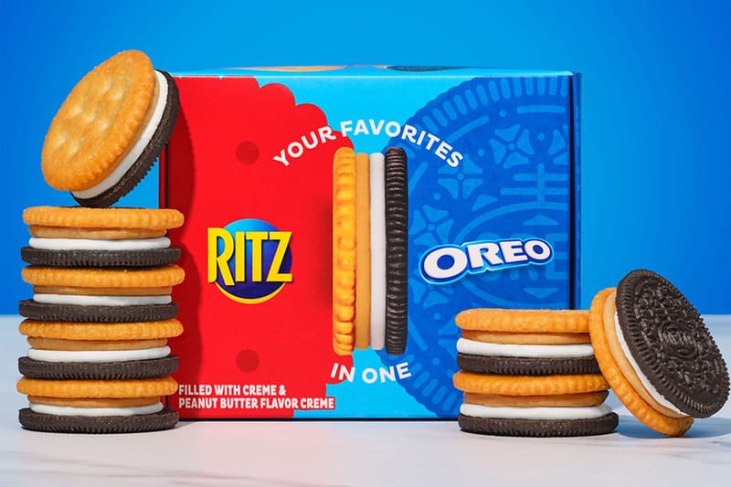 人氣夾心餅乾 OREO 與 Ritz 攜手推出限量「各半」口味