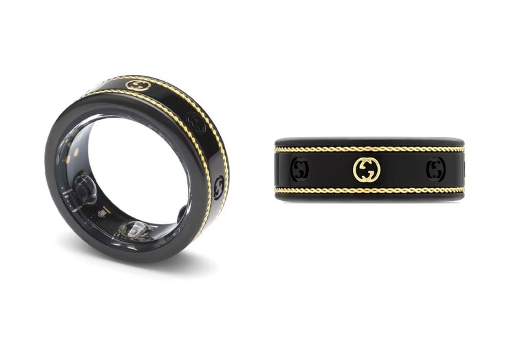 Gucci 攜手 Oura 推出 18 克拉黃金智能戒指