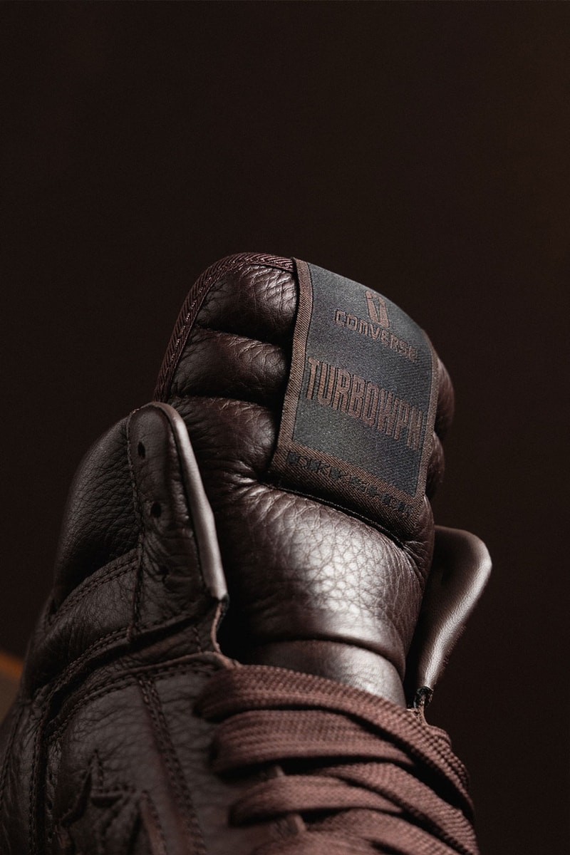 獨家近賞 Converse x Rick Owens DRKSHDW TURBOWPN「Clay」聯乘鞋款