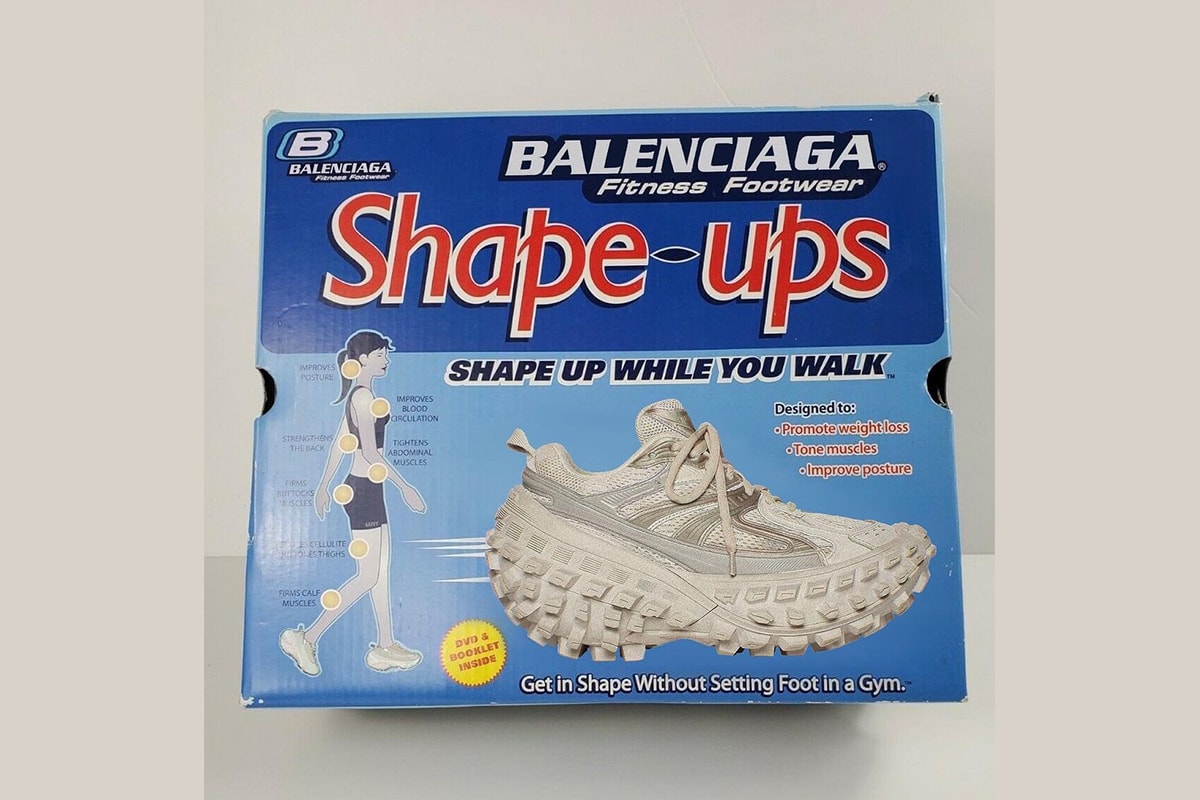 DIY 輪胎版 Balenciaga 運動鞋「鞋盒」概念曝光