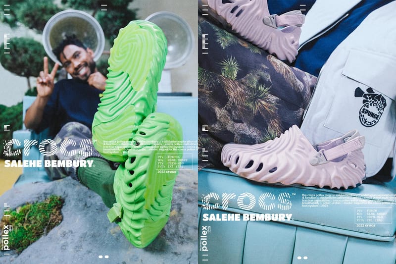 Salehe Bembury x Crocs Pollex Clog 最新聯名配色系列正式登場