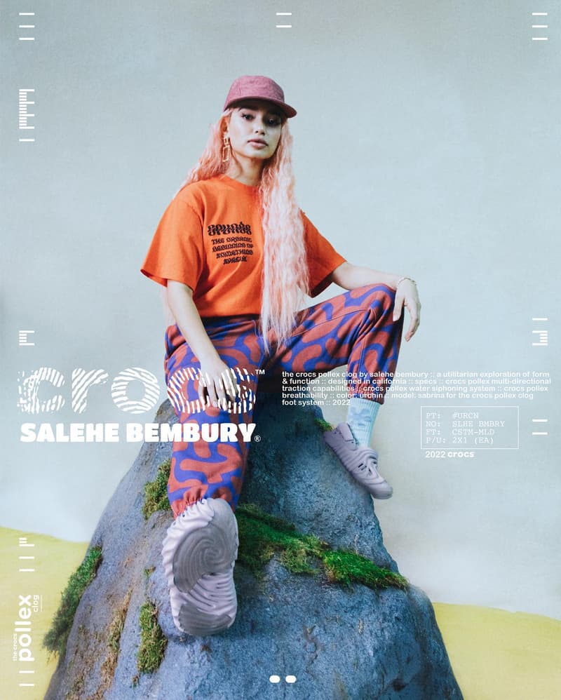 Salehe Bembury x Crocs Pollex Clog 最新聯名配色系列正式登場