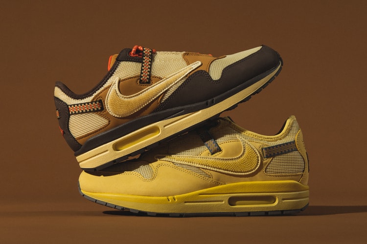 Travis Scott x Nike Air Max 1 聯乘鞋款系列 HBX 抽籤渠道正式公開