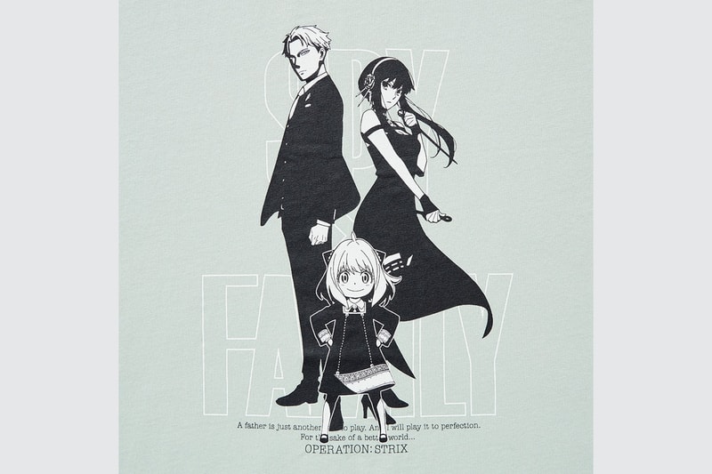 UNIQLO UT x《SPY×FAMILY 間諜家家酒》首波聯名系列台灣發售情報公開