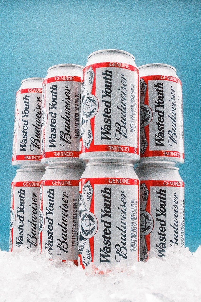 VERDY 攜手 Budweiser 推出最新「Wasted Youth」主題聯名啤酒