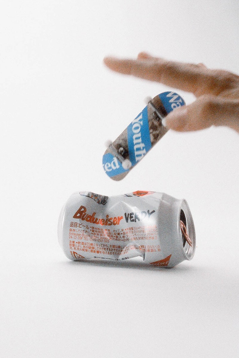 VERDY 攜手 Budweiser 推出最新「Wasted Youth」主題聯名啤酒